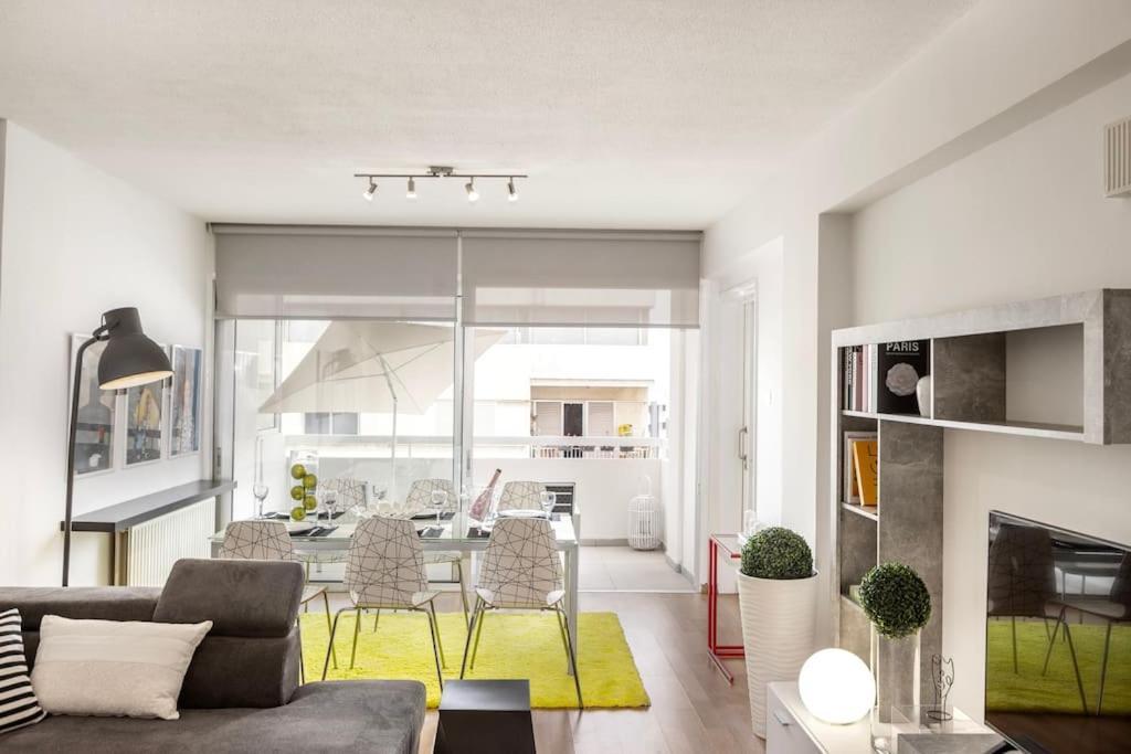 Luxurious Bright & Stylish 2Br With Office In Nicosia公寓 外观 照片